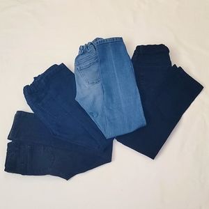 Girl jeans size 8 (3 children's place 1 old navy)